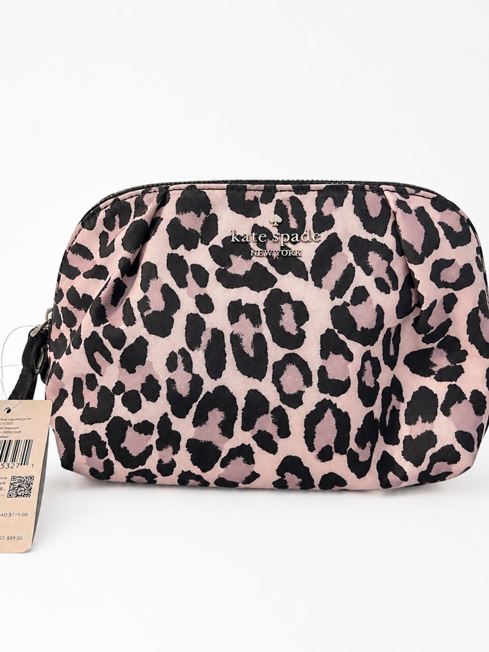 Kate Spade Chelsea Spotted Leopard Cosmetic Case